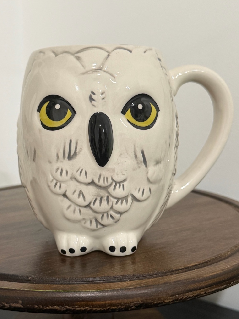 Harry Potter Hedwig Owl 3D Shaped Coffee Mug Ceramic Dolomite Wizarding World